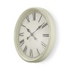 Nedis Ronde wandklok Diameter 50 cm Antieken stijl Wit
