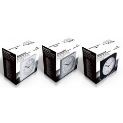 Bureauklok lichtalarm 10x10cm