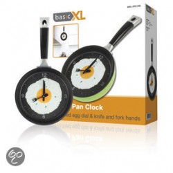 BasicXL Koekenpan Klok Groen