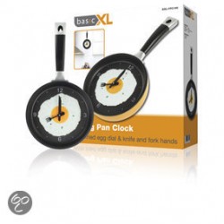 BasicXL Koekenpan Klok Oranje